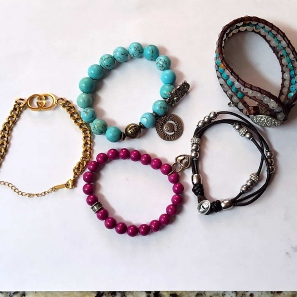 Five Designer Bracelets Bundle